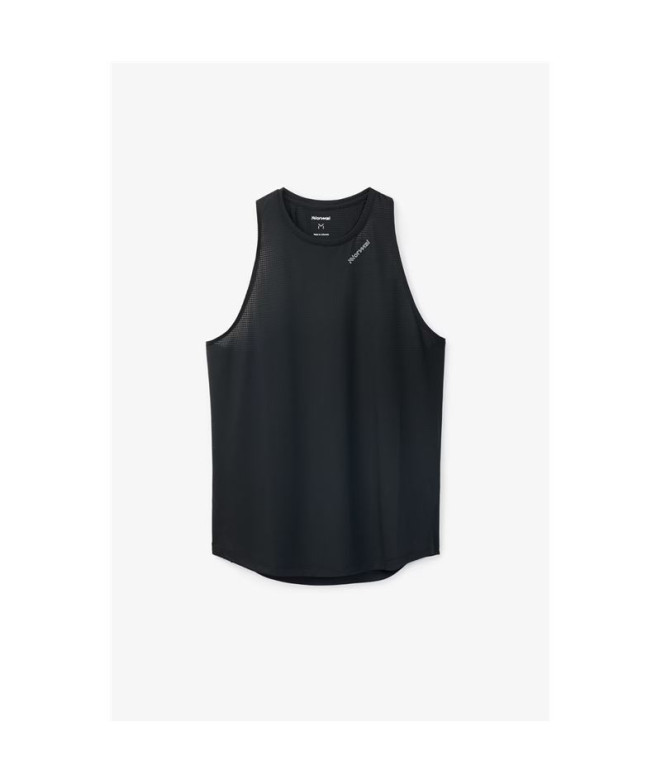Camiseta de Trail Nnormal Race Tank Mujer Negro