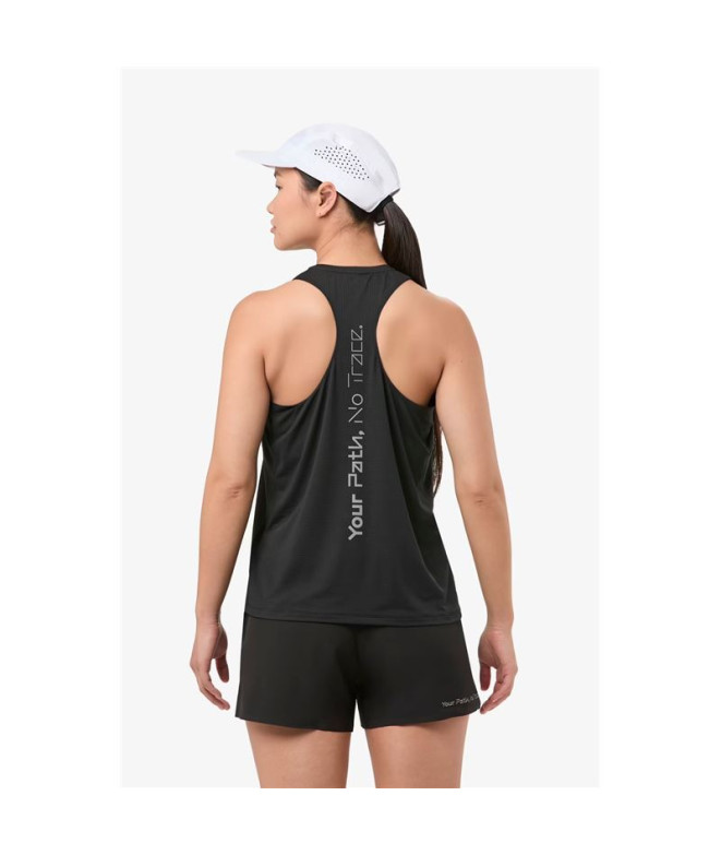 Camiseta Trail Mulher de Nnormal Race Tank Preto