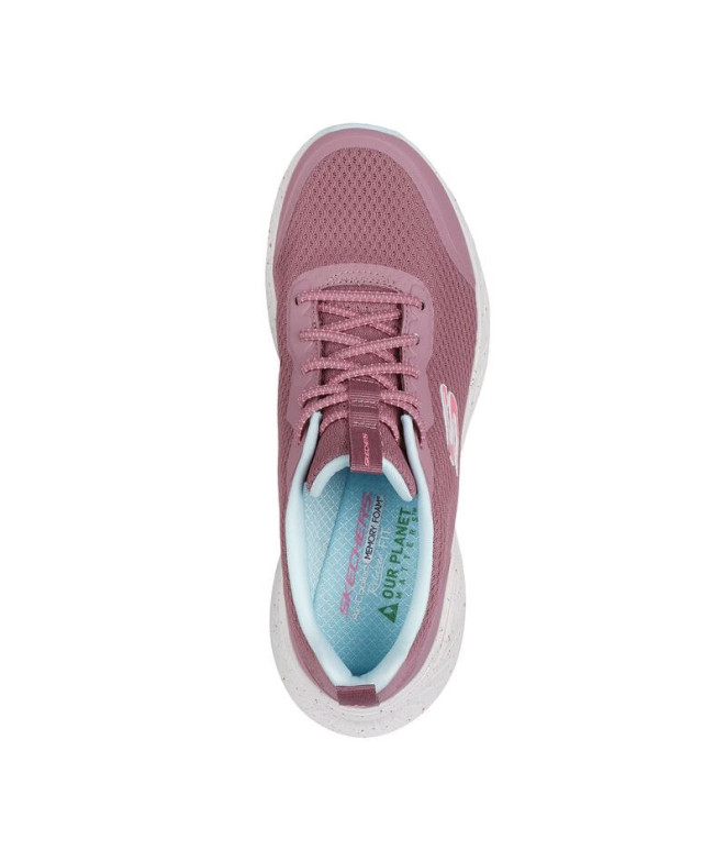 Sapatilhas Skechers Mulher Edgeride Turquoise Pink