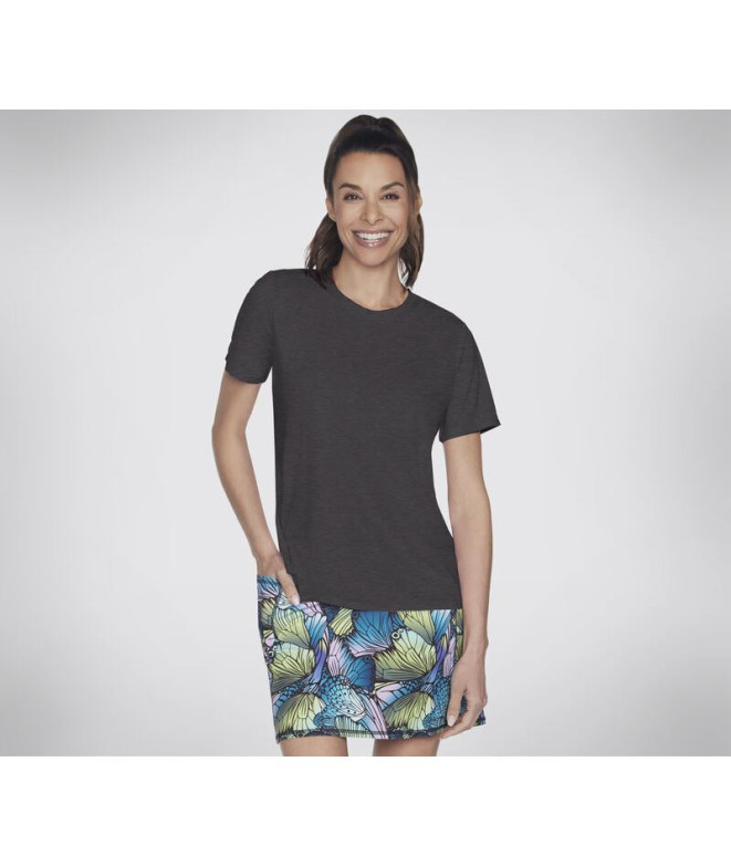 Camiseta Skechers Godri Swift Bold Black / Asphal Mujer