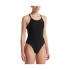 Bañador de Natación Nike Solid Mujer Black