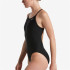 Bañador de Natación Nike Solid Mujer Black