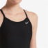 Bañador de Natación Nike Solid Mujer Black