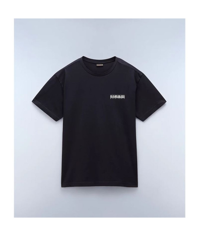 T-shirt Napapijiri S-Linth Ss Noir Homme