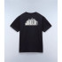 Camiseta Napapijiri S-Linth Ss Preto Homem
