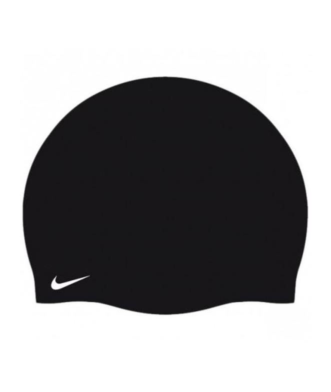Gorro de Natación Nike Youth Nike Solid Silicone Negro