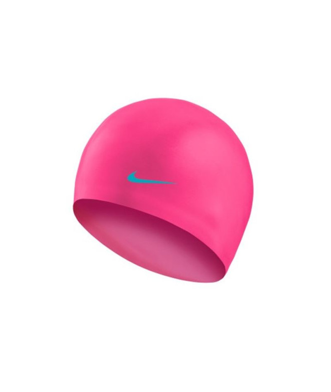 Bonnet Natation Nike Nike par Youth Solid Silicone Pink