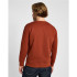 Moletom Homem Lee Plain Crew Sws Sweet Maple Castanho