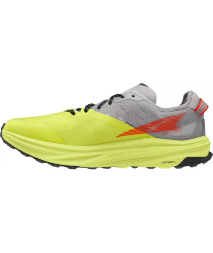 Chaussures Trail Altra de Mont Blanc Carbon Grey/Lime Homme 2