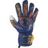 Luvas de goleiro de Futebol Reush Attrakt Grip Azul-Ouro