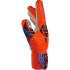 Luvas de goleiro de Futebol Reush Attrakt Solid Finger Support Júnior Laranja