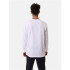Camiseta Champion Homem T-Shirt de manga comprida com gola redonda Branco
