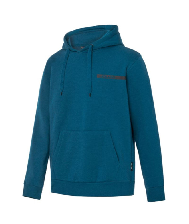 Sudadera Joluvi Hoodie Print Hombre Azul Cobalto