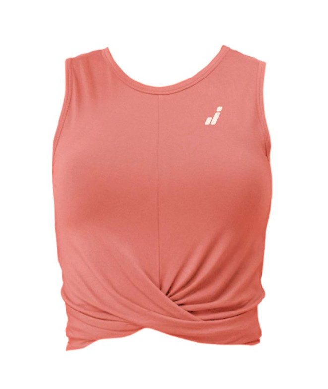 Camiseta Joluvi Knot Mujer Coral