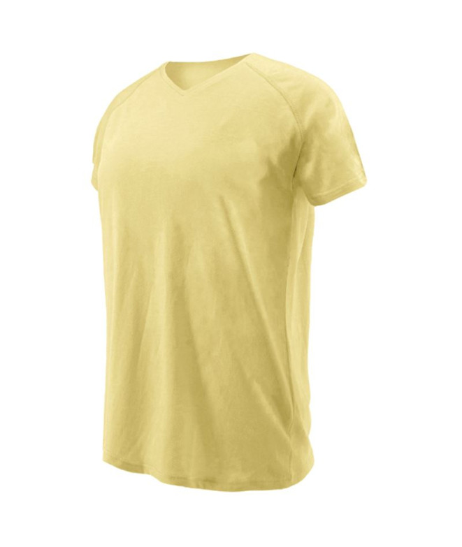 Camiseta Joluvi Homem Vigor amarelo de Corfu