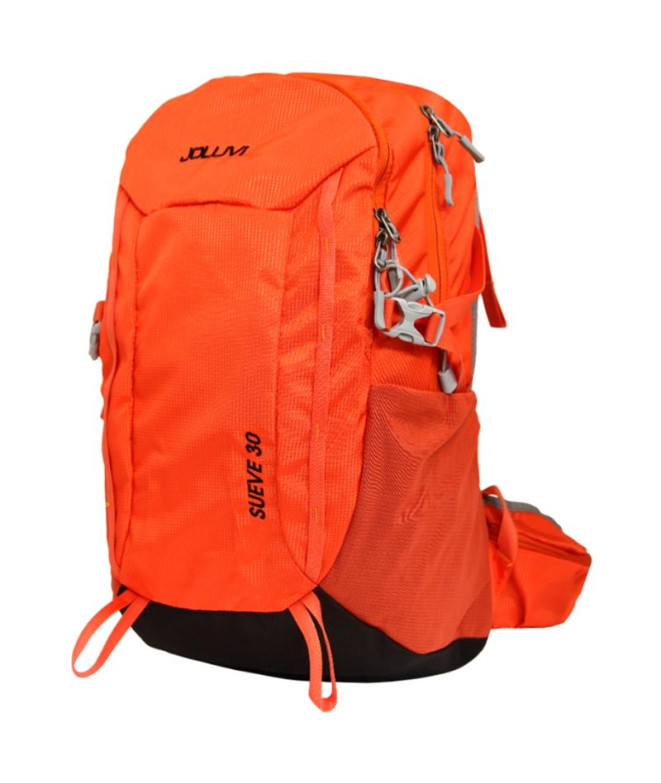 Mochila Joluvi Sueve 30 Unisex Naranja Oscuro -Negro
