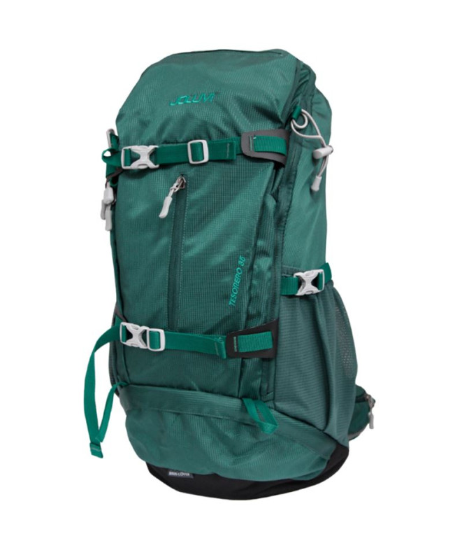 Mochila Joluvi Tesorero 38 Unisex Verde Azul Cobalto -Azul Cobalto