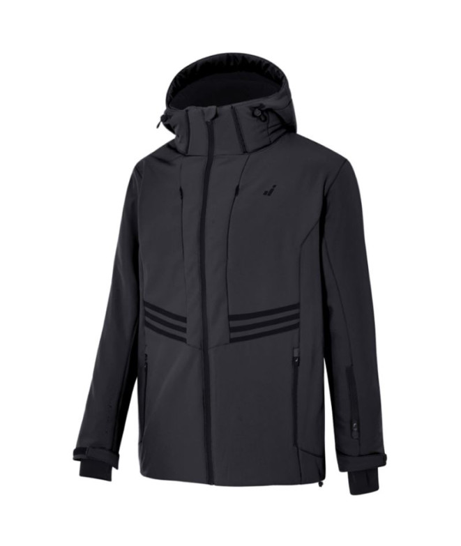 Joluvi Homme Anorack Vallter Noir- Anthracite