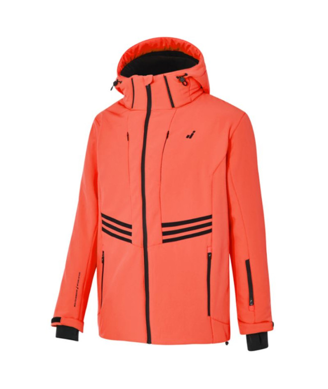 Joluvi Homme Anorack Vallter Orange foncé - Noir