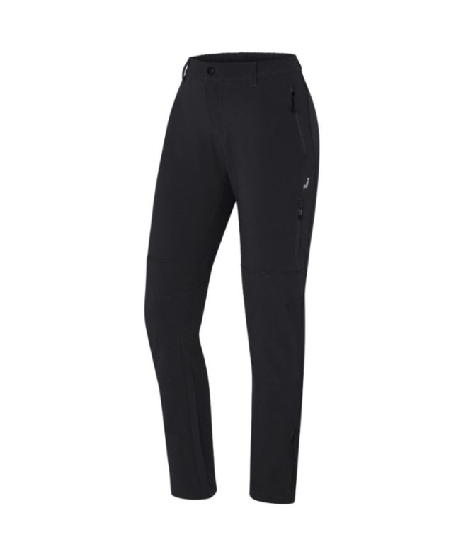 Pantalón de Montaña Joluvi Outdoor Duero Mujer Negro/Negro