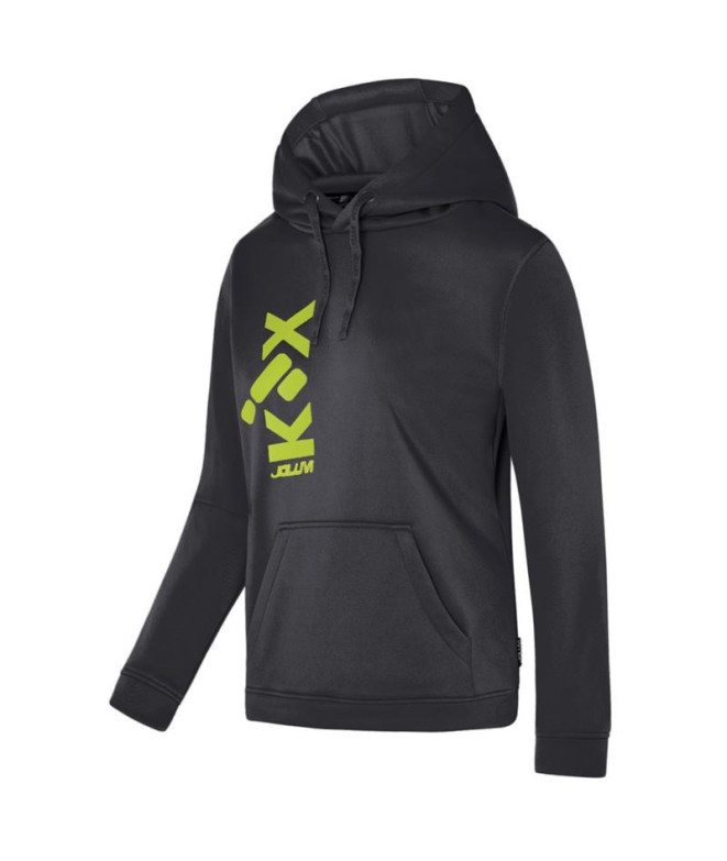 Sweat Joluvi Unisexe Gante Noir/Agrumes