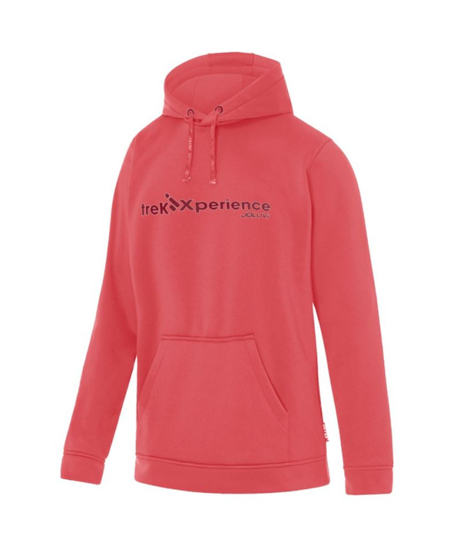 Sweat Joluvi Femme Xperience Neon Coral/Coral Neon