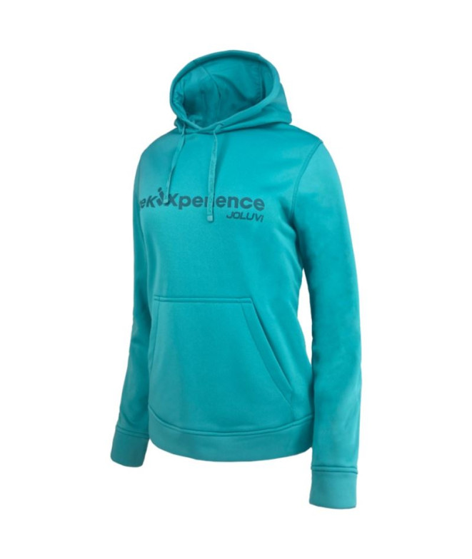 Sudadera Joluvi Xperience Mujer Aguamarina/Aguamarina