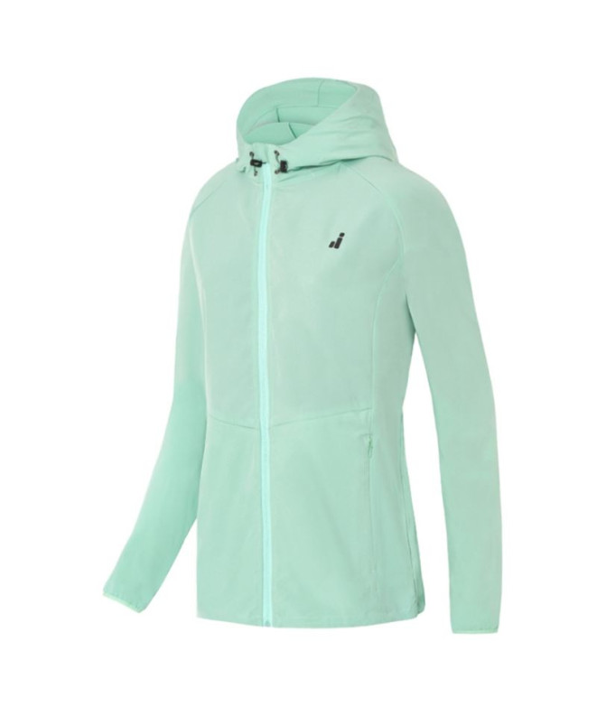 Cortavientos Softshells de Montaña Joluvi Metatech Hood Mujer Menta