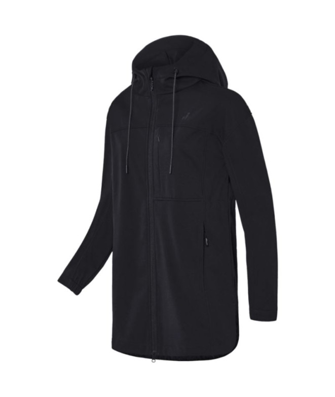Chaqueta de Montaña Joluvi Tundra Long Mujer Negro