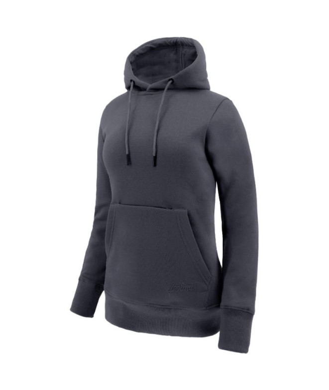 Moletom Casual Joluvi Mulher Moletom com capuz V2 Anthracite Vigore