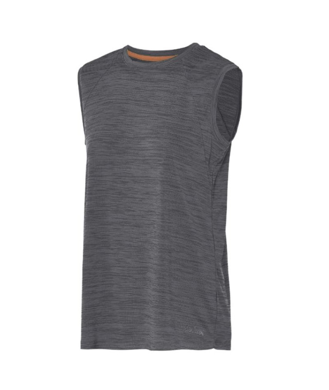 Camiseta de Montaña Joluvi Diamond Tank Mujer Antracita