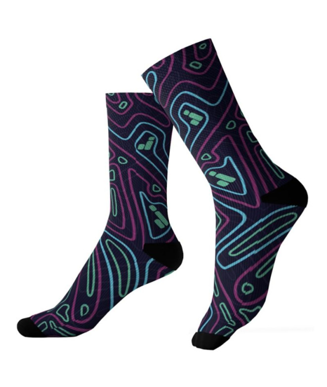 Calcetineses de Fitness Joluvi Unisex Funky Socks 709 Print 1 Par
