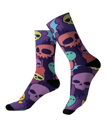 Fitness Joluvi Unissex Meias de Funky Socks 710 Print 1 Par