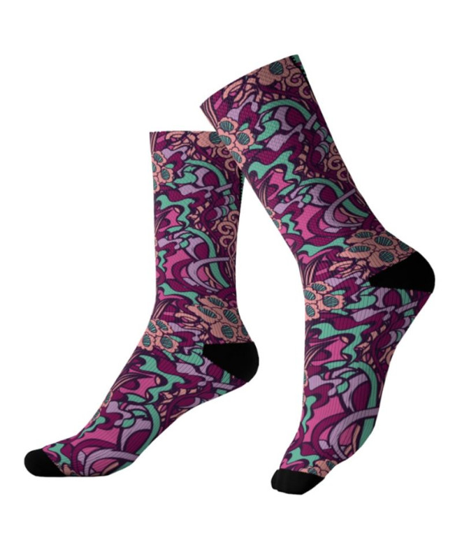 Fitness Joluvi Unisexe Chaussettes de Funky Socks 712 Print 1 paire