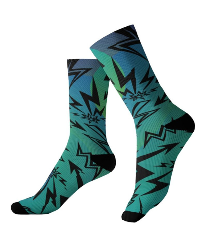 Fitness Joluvi Unisexe Chaussettes de Funky Socks 715 Print 1 paire