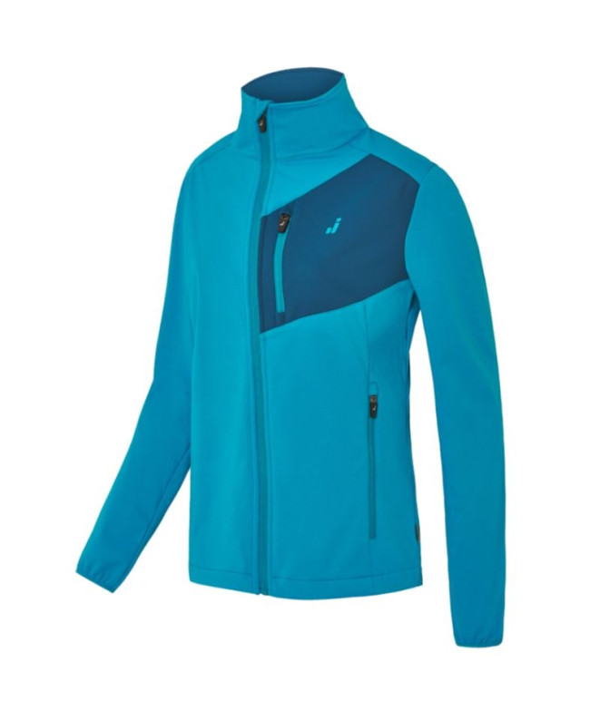 Chaqueta de Running Joluvi Trail Pro Mujer Azul Cobalto Claro