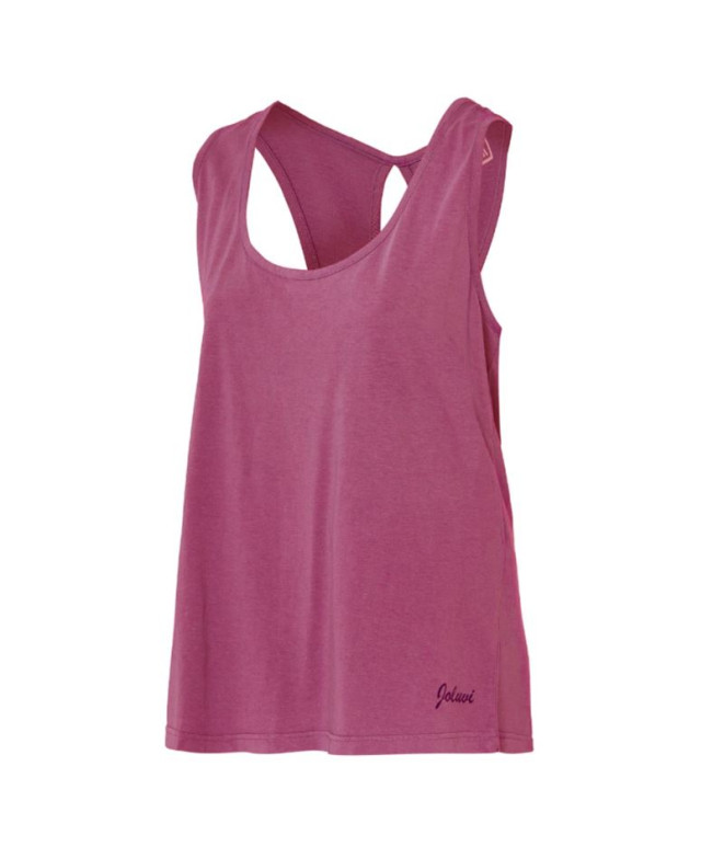 T-shirt Montagne Joluvi Femme de Bambu Tank Ciruela