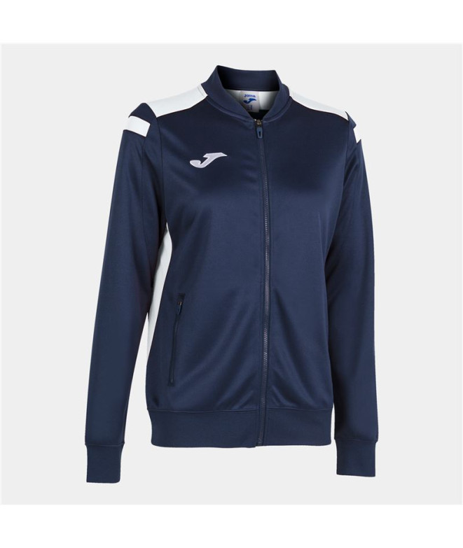 Casaco Joma Mulher de Futbol Championship VI Navy White