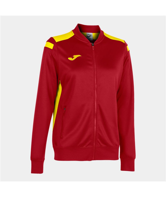 Veste Joma Femme championnat de football VI Rouge Blanc