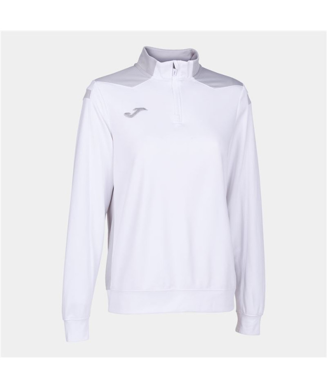 Moletom Joma Mulher de Futbol Championship VI Blanco Gris