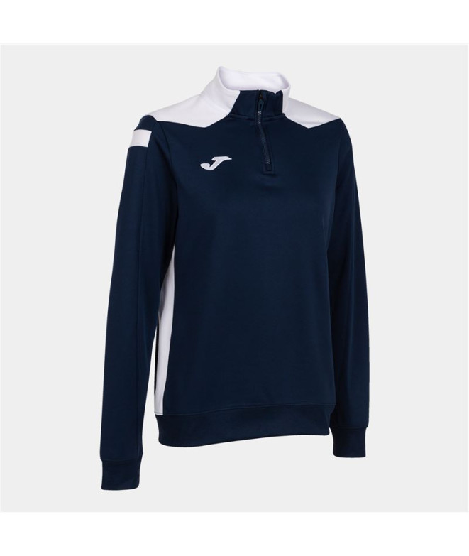 Moletom Joma Mulher de Futbol Championship VI Navy White