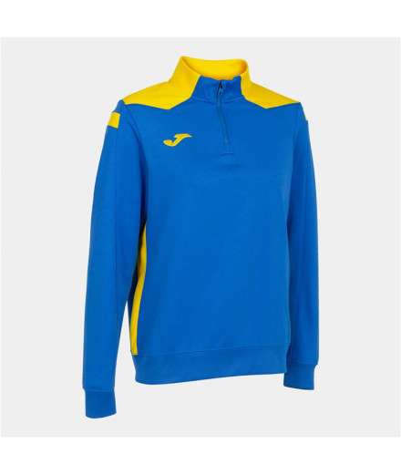 Sweat Joma Femme championnat de Futbol VI Jaune Royal Sweat Joma Femme championnat de Futbol VI Jaune Royal