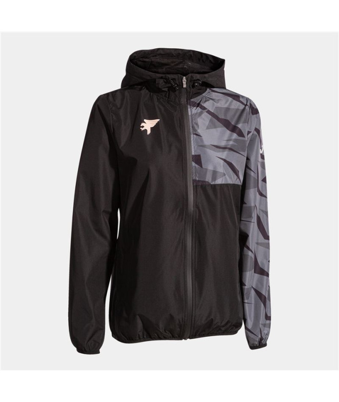 Chubasquero de Outdoor Joma Explorer Mujer Negro Antracita