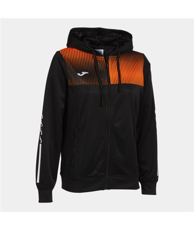 Veste Joma FemmeFille Capuche Eco Super Nova / Noir Orange