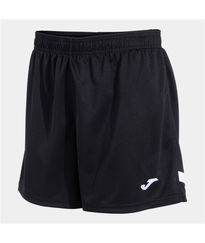 Calça Joma Mulher short Tóquio Preto Branco