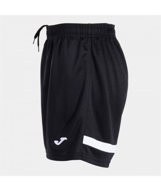 Calça Joma Mulher short Tóquio Preto Branco