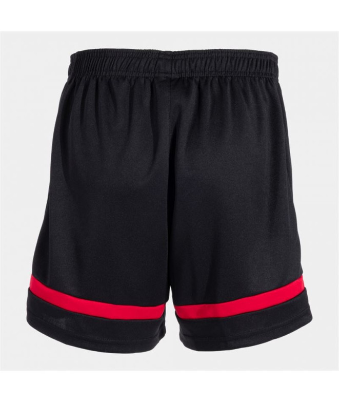 Calça Joma Mulher curto Tóquio Preto Vermelho