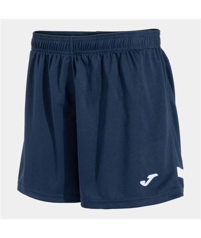 Calça Joma Mulher short Tokyo Navy Branco