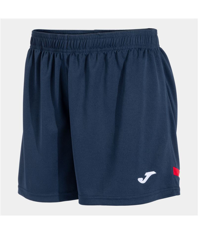 Calça Joma Mulher short Tokyo Navy Red