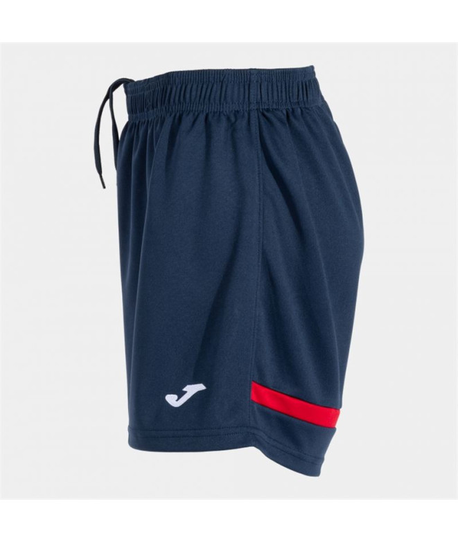 Pantalon Joma Femme short Tokyo Navy Rouge